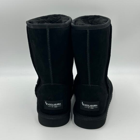 NWT Koolaburra By UGG Koola Short Black Suede Boots Womens Size 6 1017090 Winter - Picture 3 of 14